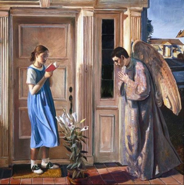 The Annunciation John Collier St. Monica s Parish